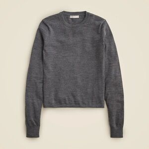 J. Crew Carolyn Fitted Crewneck Sweater In Merino Wool